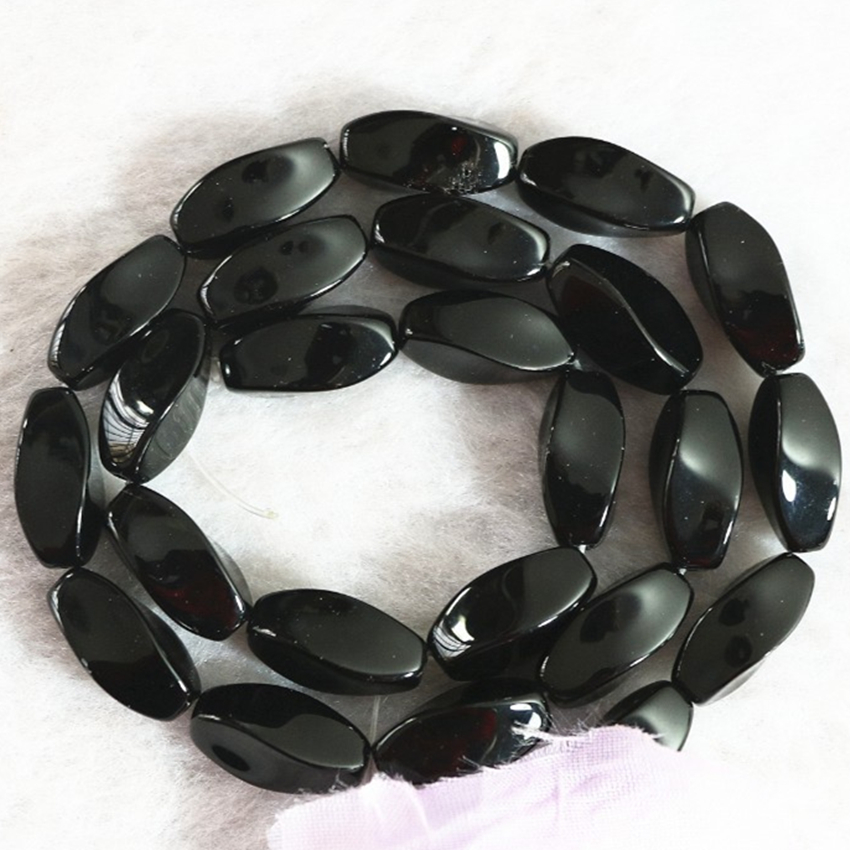 3 стил на црна овална фацетирани барел камен carnelian agat оникс топла продажба на големо цена лабава монистра diy накит