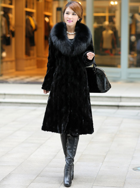 2018 имитација mink крзно женски тенок outerwear фокс крзно долго overcoat дизајн голема промоција на продажба на жените