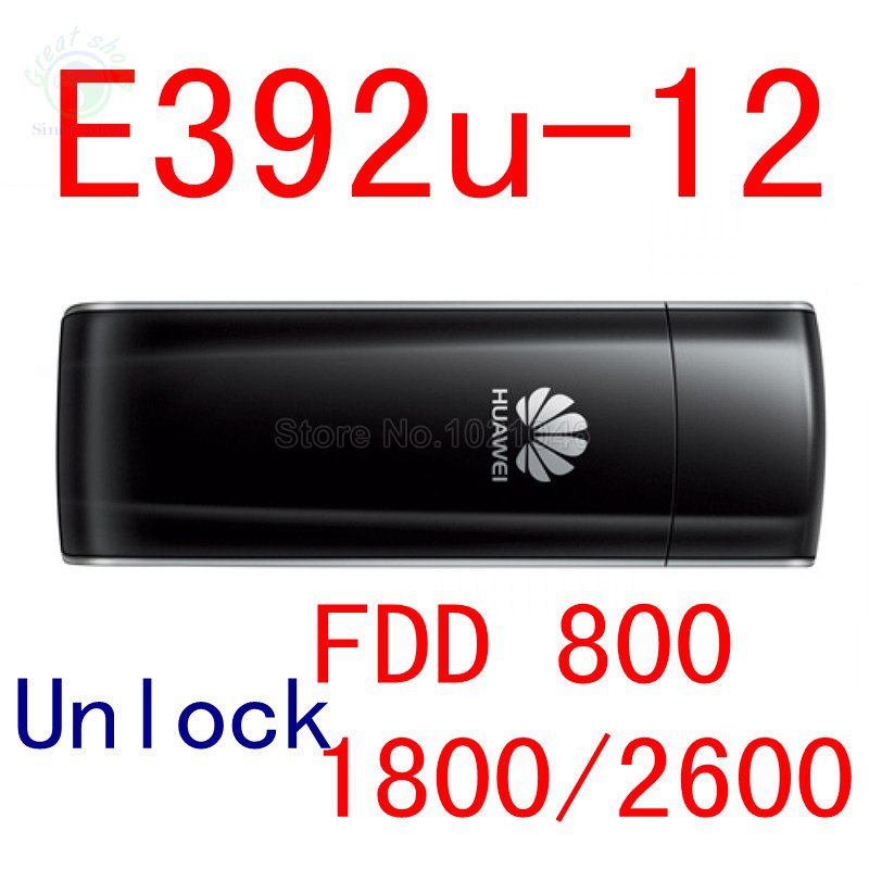 E392 Отклучен Huawei E392U-12 4G LTE USB Модем 4g стап 4g модем 4g USB dongle поддршка ФЛОПИ 800/1800/2600Mhz pk E3276 E586 E392U