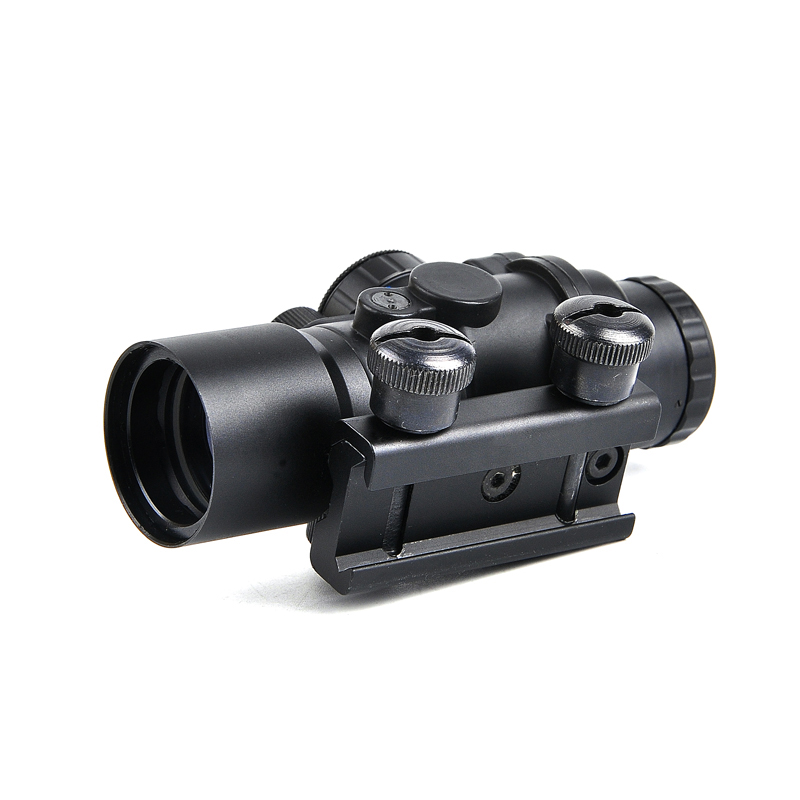 Bestsight 3.5X30 Тактички Црвена Зелена Сина Riflescope Оптички Видување Пушка Опсег Лов Домет Со 20mm Железнички Планината