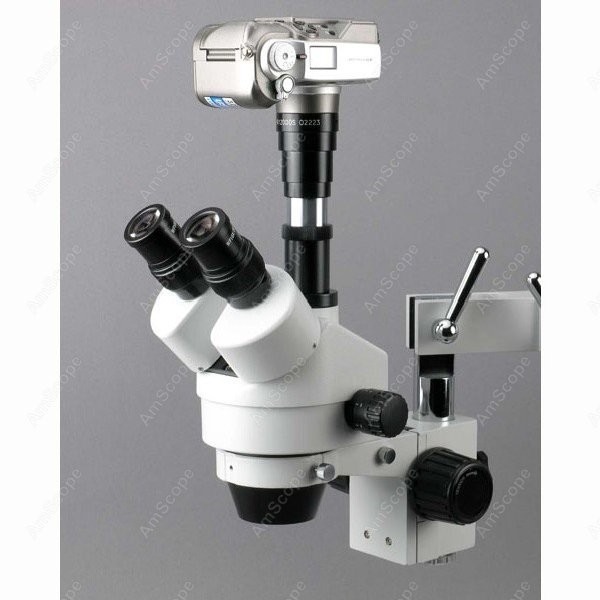 Trinocular Стерео Микроскоп--AmScope Материјали 3.5 X-90X Trinocular Стерео Зум Микроскоп со Двојно Рака Бум Стојат