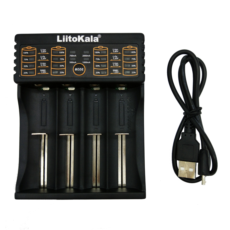 Liitokala lii-402 батерија Полнач 18650 26650 1.2 V 3.7 V 3.2 V 3.85 V, de la оригинални LiitoKala фабрика lii402