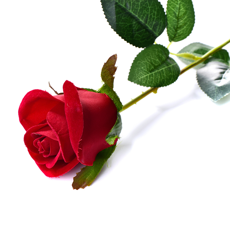 Вештачка Црвена Роза Цвет Свадба Булчински Букет Денот на Вљубените или роденден Предложи Партија Магичен Трик Реквизити