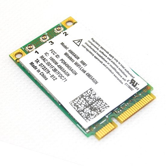 SSEA за Intel Безжична-N WiFi Link 4965AGN Мини PCI-E Картичка 802.11 a/b/g/n 2.4/5 GHz И 300 Mbps за HP 2510p 6910p