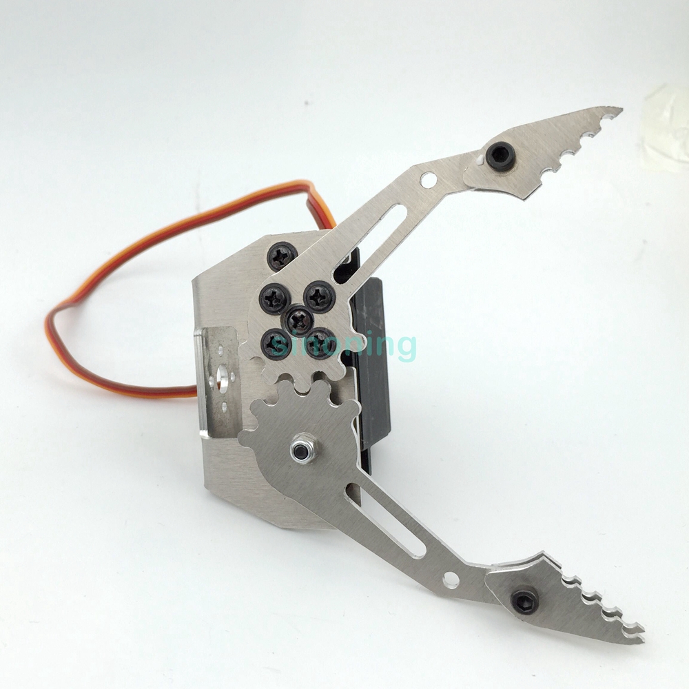 SNM-100 Метал Алуминиум легура Манипулатор робот gripper рака мини ноктот со Серво