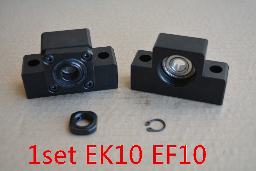 EK10 фиксен крај со EF10 крајот поддршка за ballscrew поддршка седиште CNC XYZ EK10 EF10 1set