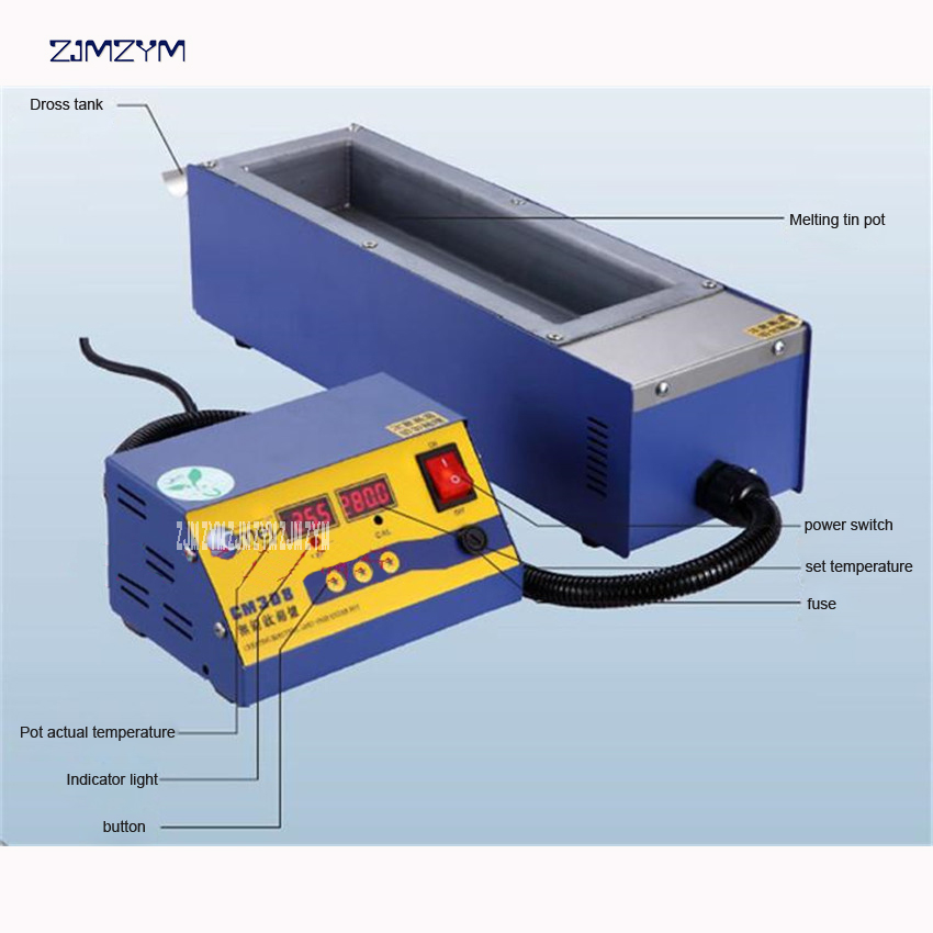 Сплит lead - free лемење печка СМ - 206 дигитален високо - температура на топење калај печка натопи калај Desoldering