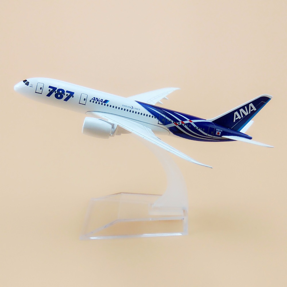 15cm Легури на Метал Воздух Јапонија Ерлајнс АНА Боинг 787 B787 8 дишните патишта Авион Модел Авион Модел W Стојат Авиони Подарок