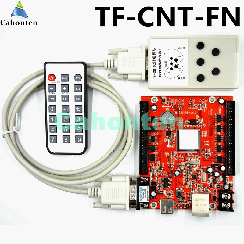 ТФ-CNT-FN Пребројување на играта на екранот посветен LED контрола на картичката за спортски резултати, смета екран одбор