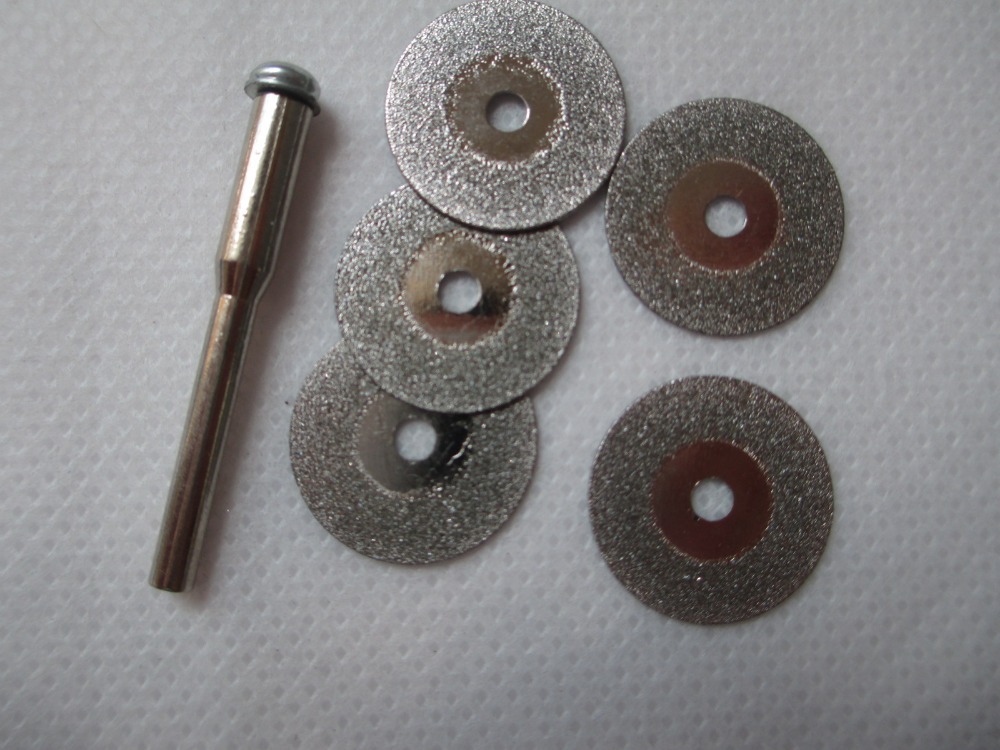 30мм 10pcs мини сечење диск за dremel додатоци дијамант мелење тркала вртливи алатка кружни виде ножот абразивни дијамантски