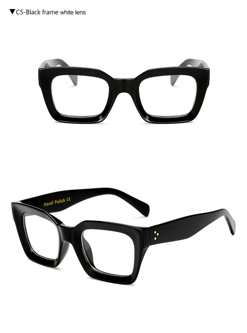 Долго Чувар Висок Квалитет Bbig Рамка Оптички eEyeglasses Жените Читање Eye Glasses Бренд Дизајнер Очила Рамка feminino Eyewears