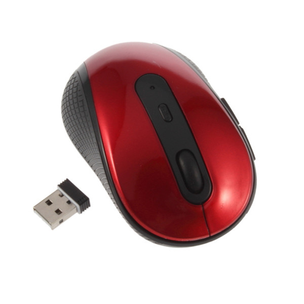 Во парк! Безжичен Глушец 2,4 GHz USB Оптичко Безжичен Маус со USB Приемник Глувци Cordless Игра Компјутер, КОМПЈУТЕР, Лаптоп, Десктоп 3 Бои