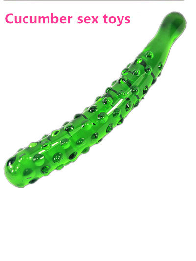 20cm(L)*2.5 cm(D) Вибратори Реални Пенисот Флексибилни Зелена Краставица Пенисот Со Текстура Мастурбацијата кај Жените