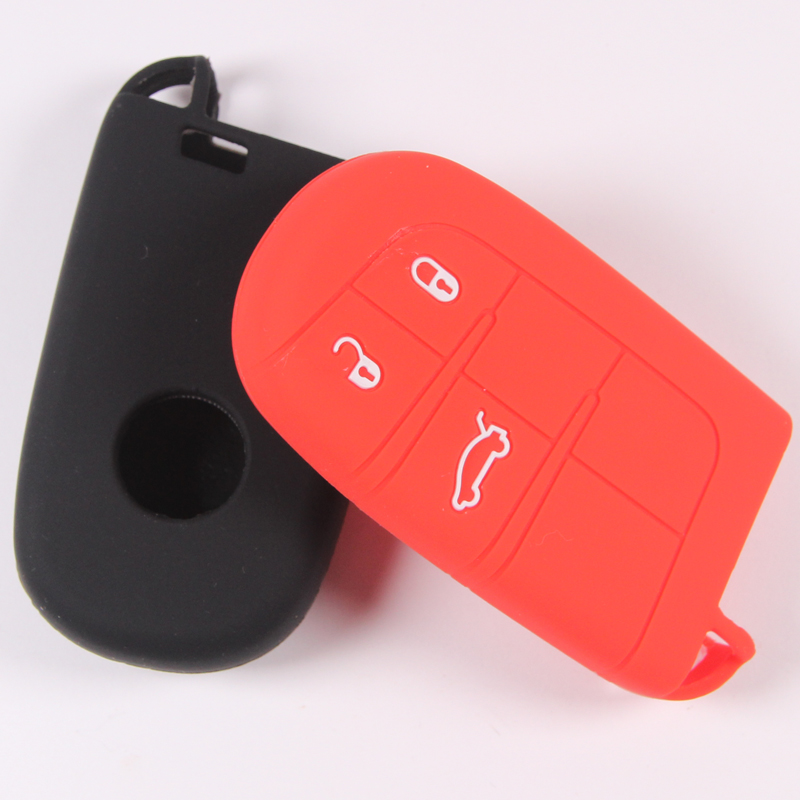 5Pcs Силикони Авто Автомобил Далечинскиот Клуч Случај Школка Покритие Одговара За Fiat Ottimo Копчето Start 3 Копчиња за Скролување