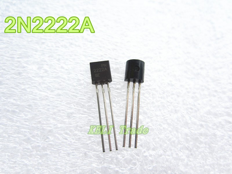100PCS NPN Транзистори ДА-92 2N2222A 2N2222 Нови