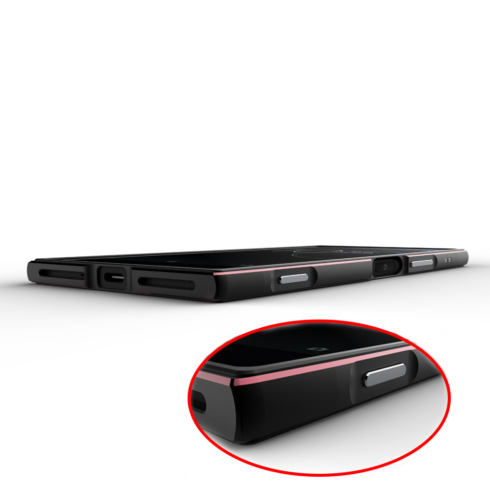 За Sony Xperia XZ Премиум Случај Алуминиум Метал Браник Случај за Sony XZ Премиум Двојна боја на Рамка За Xperia XZP