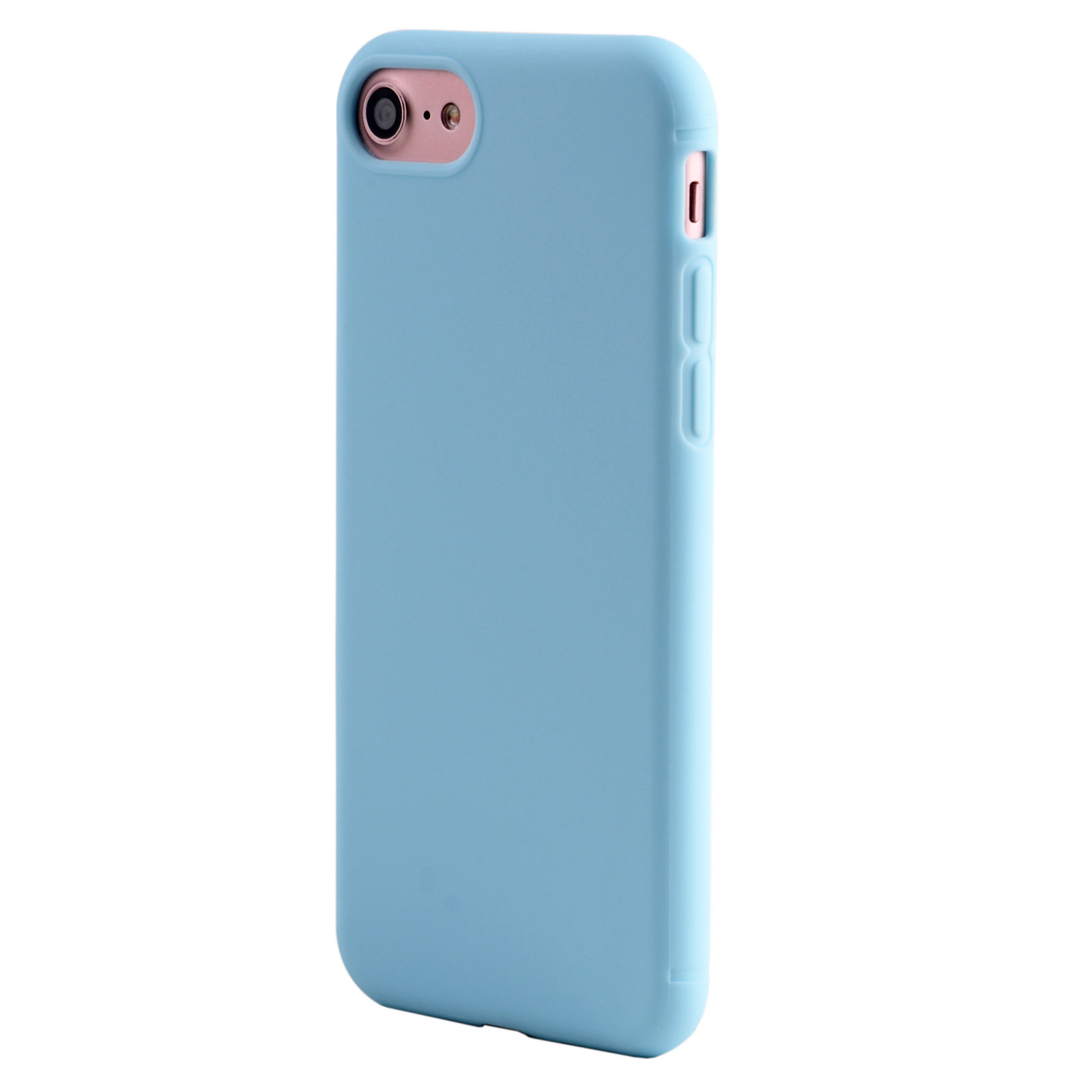 Симпатична Macarons Боја TPU Силикони Матирано Мат Случај за iPhone X 7 6 6S 5 5S Мека Назад Покритие за iPhone 6 7 8 Плус Заштита