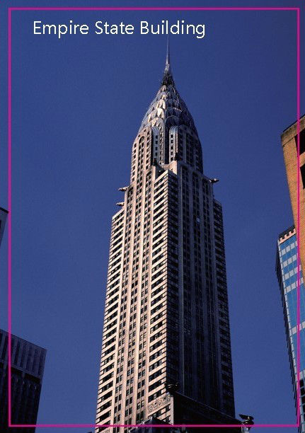 Њујорк Empire State Building SceneTourist Метал Фрижидер Магнет SFM5170