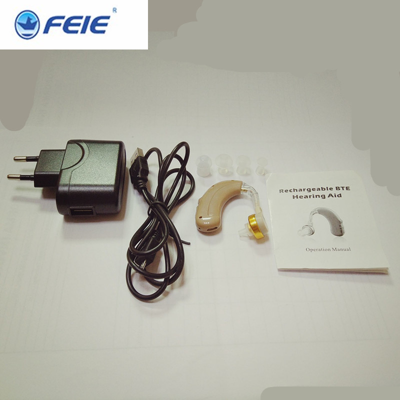 Батерија USB приклучок за Слушалки Глувоста Евтини апаратче за Слушање Уво Медицински Стари лица Претрес Засилувач C-109