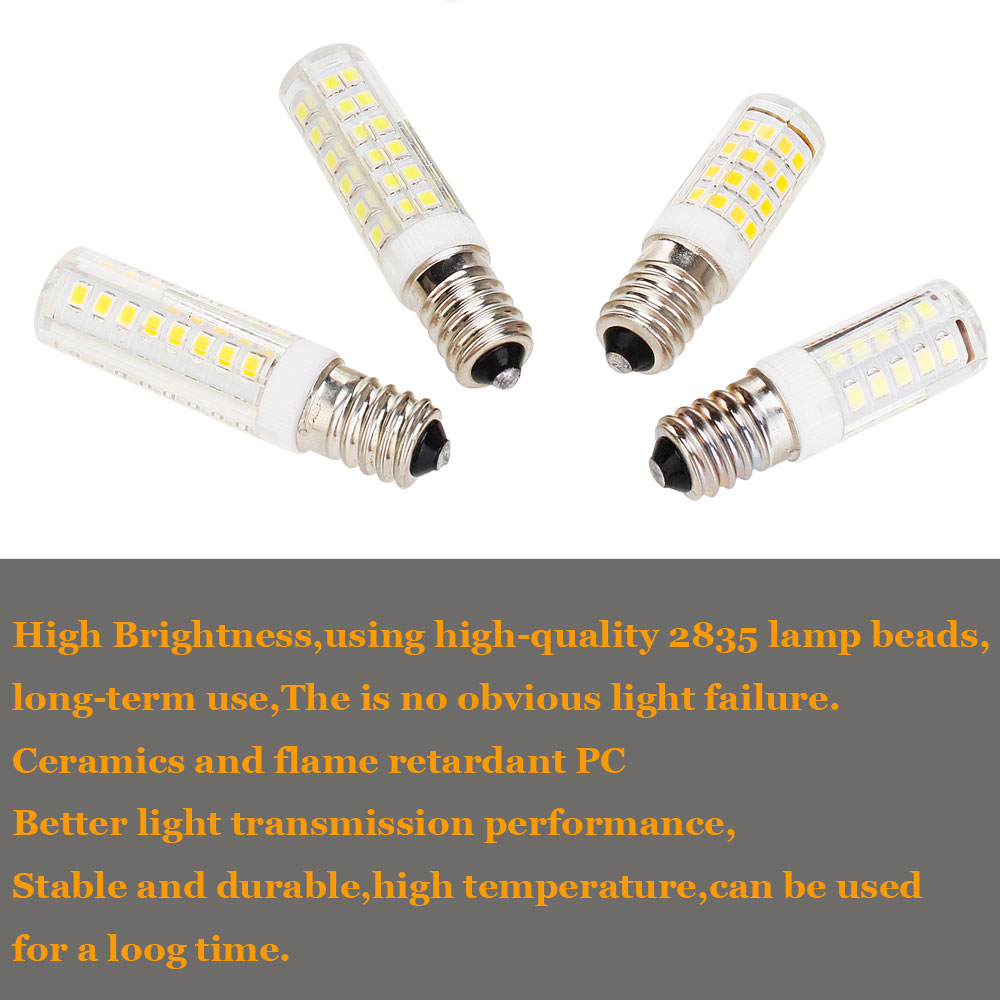 E14 LED Светилка SMD2835 5W 6W 7W 9W 220V Керамичка Led Сијалицата Заменете 30W 40W 50W 60W Халоген Светлина За Лустерот