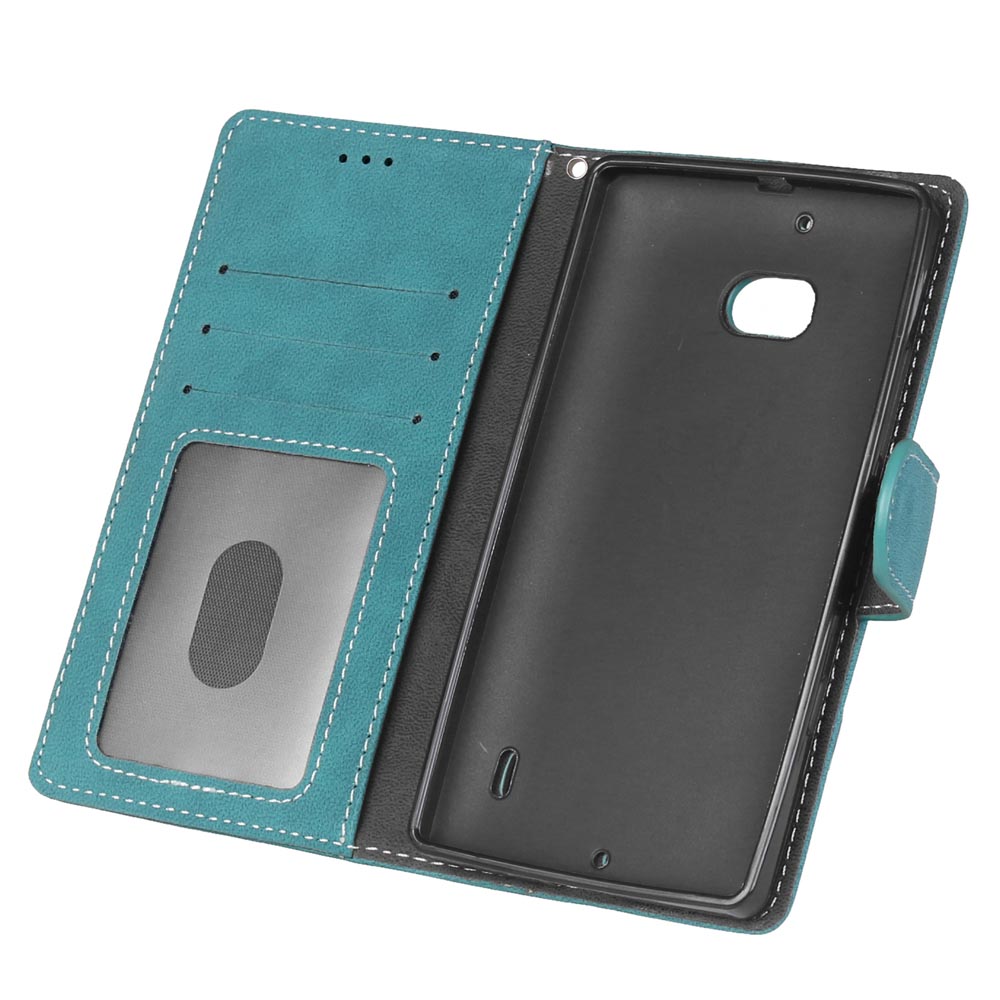 Нова Мода Флип Кожа Книга Стил Луксузни Стојат Паричникот Стил Покритие За Microsoft Nokia Lumia 930 Магнетна Картичка