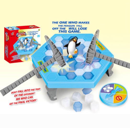 Мраз Кршење Игра Пингвин Стапица Активирање на Почетокот на Едукативни Играчки Партија Игри Роденден Подароци Tabel Игра