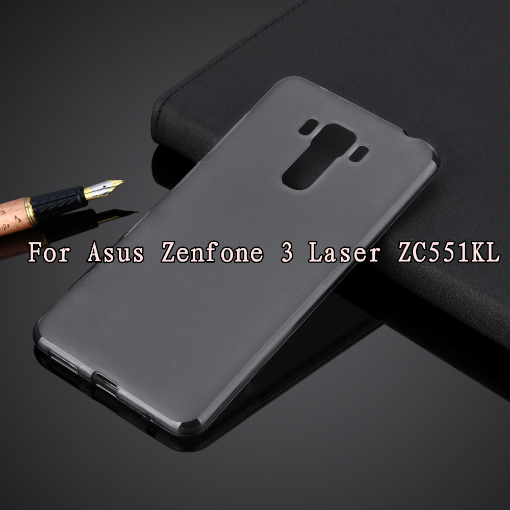 За Asus Zenfone 3 ZE552KL/Делукс ZS570KL/ Max 5.5 инчен/3 Ласерски ZC551KL/selfie ZD551KL Мека TPU Назад Случај Силикони