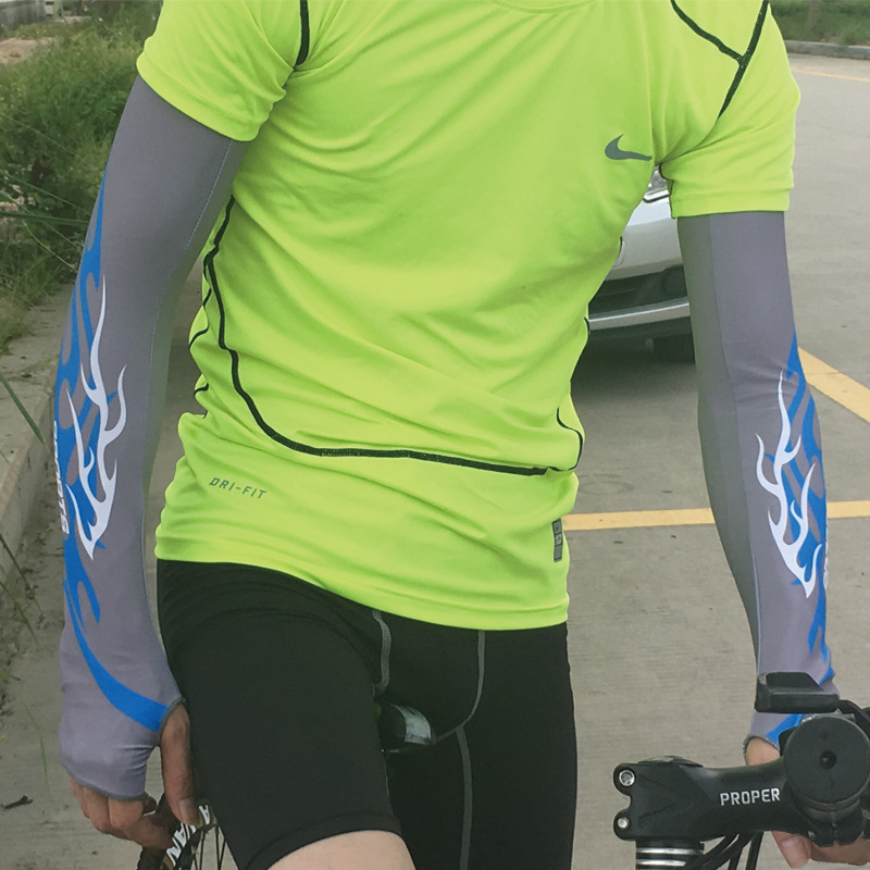 2 ПАРЧИЊА UPF50+ UV Заштита Велосипедизам Рака Ракави MTB Велосипед Велосипед Сонцето Ракави Дише Јава Риболов Голф Armwarmer Ракави