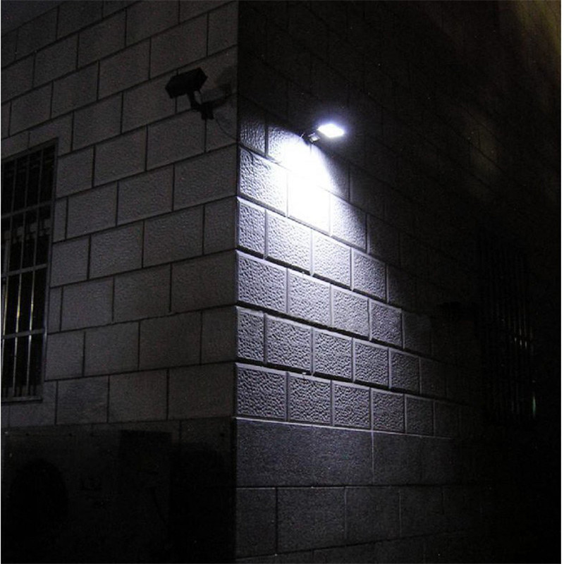 Hi-lumix Отворено Соларни Светилки ПИР Сензор за Движење Водоотпорен 60LED Безбедност Ѕид Светлина Батерија Floodlight Двор,Порта,Покрив