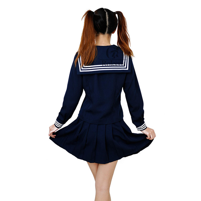 Rolecos Јапонски Аниме Toradora Cosplay Костим Aisaka Тајга Cosplay Сина Фустан Морнарица Униформа Училиште Униформа за Девојки