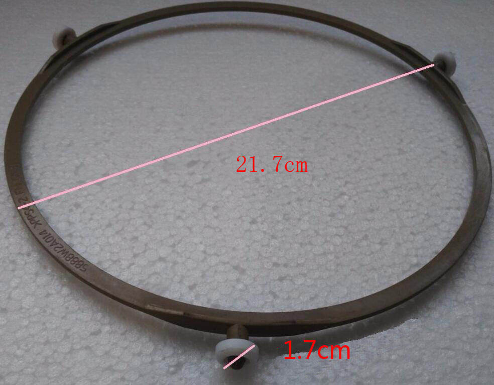 микробранова печка пластични ролери заградата прстен со тркала дијаметар 21.7 cm