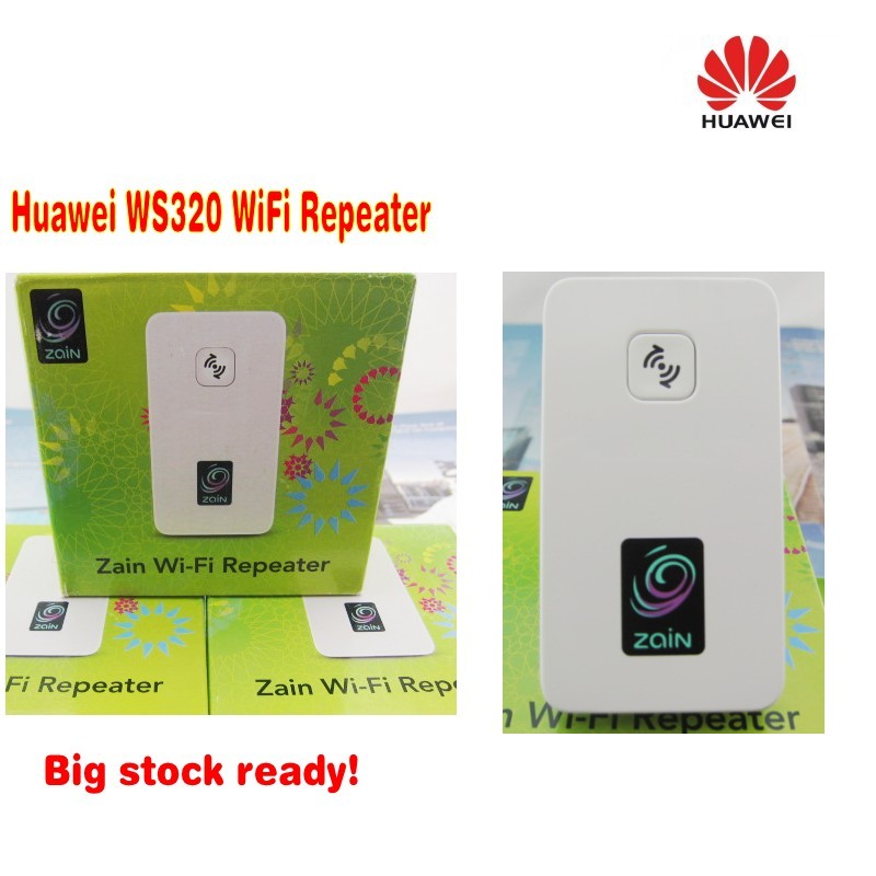 Huawei Ws320 Wi-Fi Repeater Мини Wifi Антена Range Extender Велика Британија 3-Пински Приклучок
