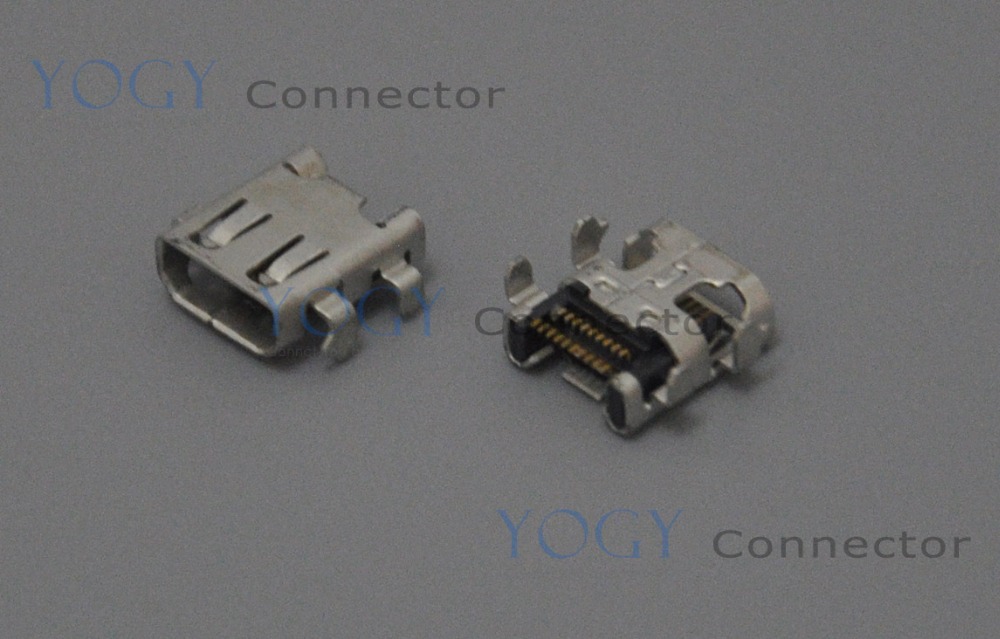 10pcs Оригинални 7.5 mm, Micro HDMI Женски Конектор, Најчесто се користи во Таблет компјутер, Телефон, Лаптоп и DV