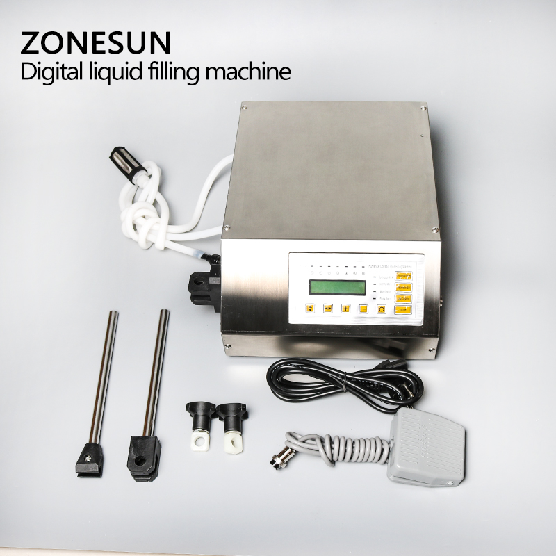 ZONESUN GFK-160 Дигитална Контрола Течни Пополнување на Машина /Мали Преносни Електрични Течна Вода Пополнување на Машина