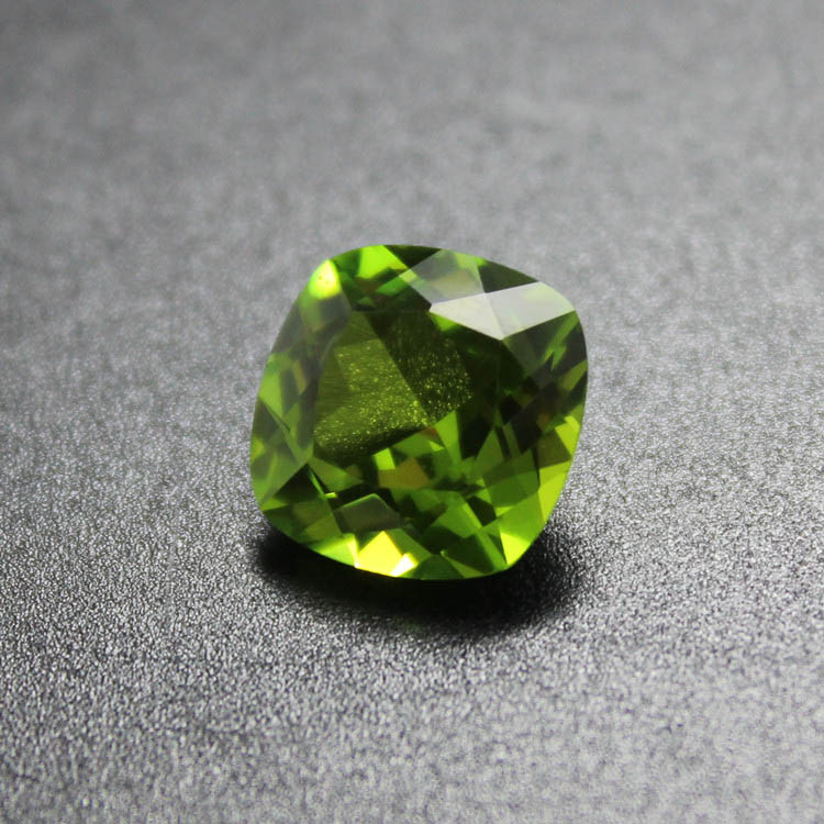 Квадратен Облик olivine камен peridot монистра chrysolite лабава лабораторија gemstones за накит одлуки DIY фацетирани
