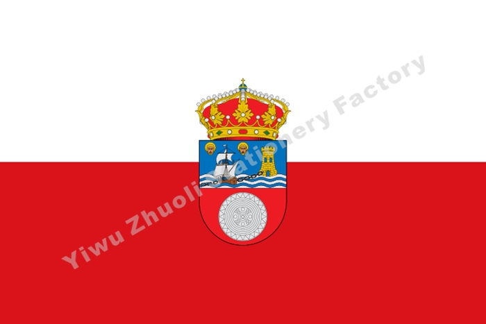 Шпанија Cantabria Знаме 150X90cm (3x5FT) 120g 100D Полиестер Двојно Stitched Висок Квалитет Бесплатен Превозот Шпанија