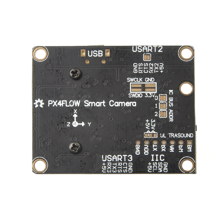 F18515/7 PX4FLOW V1.3.1 Оптички Сензор за Проток Smart Камера со MB1043 Ултразвучно Модул Sonar за PX4 PIX Контрола на Летање Систем
