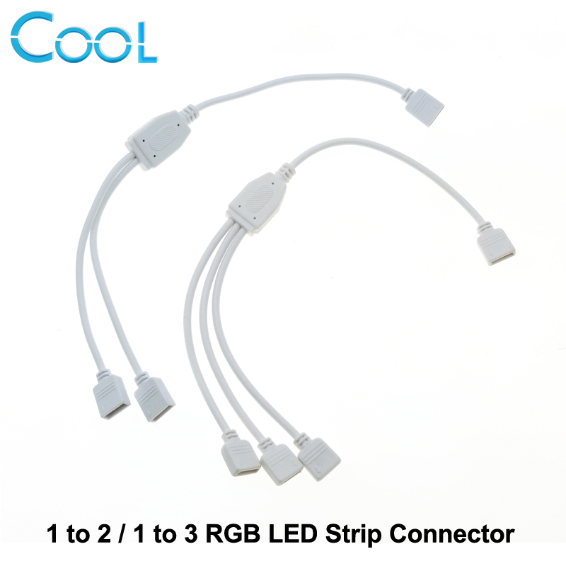 4pin ЦЕНТАР 1 до 3 / 1 да 2 RGB LED Лента Конектор.