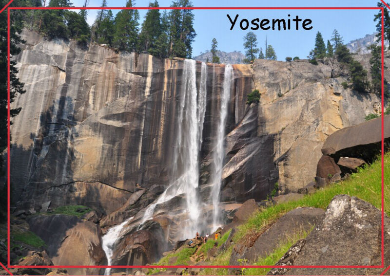 САД Патување Магнети Подароци Дома Декор Налепници,Националниот Парк Yosemite Магнет 5729 Сувенири трговија на големо/Прилагодено