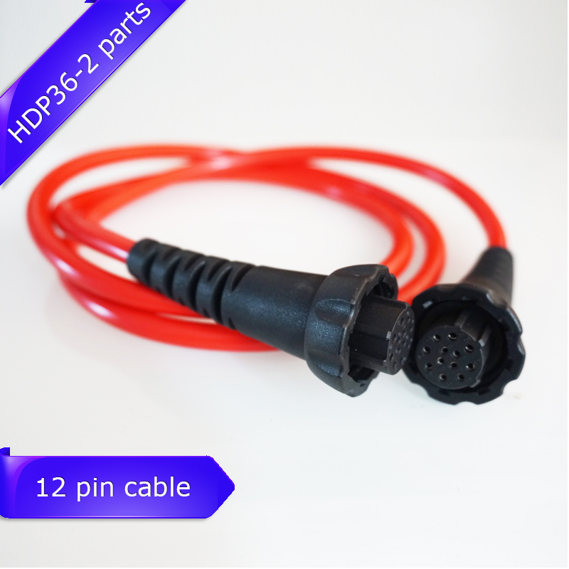 HDP36-2 2015 & верзија 12 pin pruner резервни делови, 12 pin кабел, ножеви, pruner тело, полнач, ограничени се префрлате