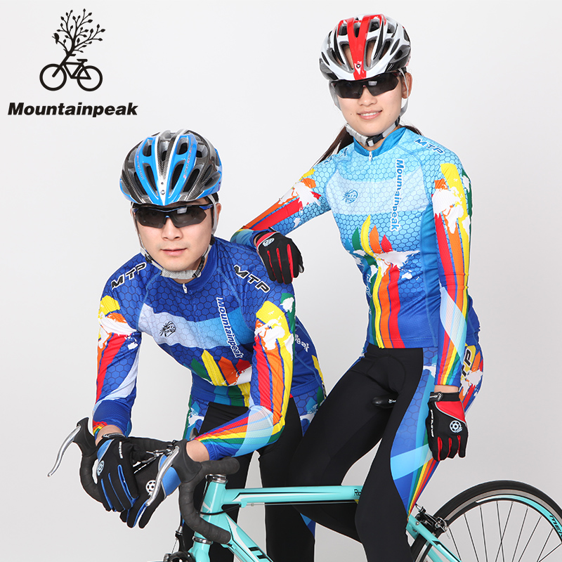 Mountainpeak Нови Љубители на Велосипедизмот Дресови Долг Одговараат на Велосипедска Опрема Одговараат на Мажите и Жените