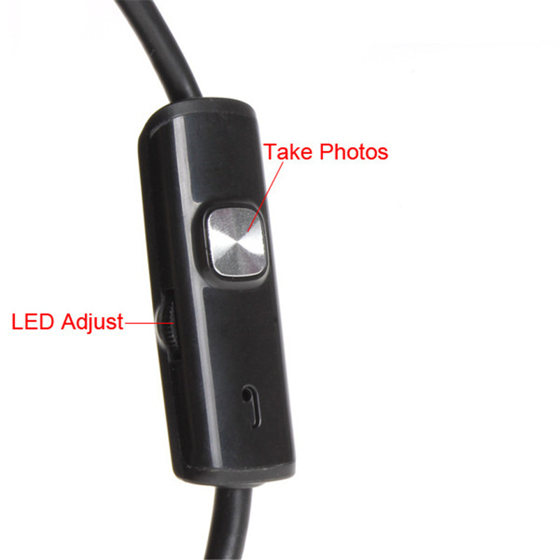 5.5 3.5 мм М Водоотпорен Андроид Endoscope на Модулот на Камерата 6LED USB OTG Borescope Инспекција на Камерата за Подводни