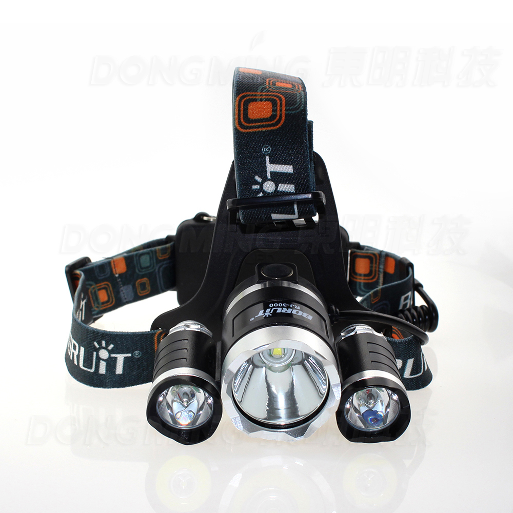 3 led headlamp КРИ XML T6 6000 Lumens Батерија Фарови frontale светилка на Велосипед Велосипед Светилка на Вниманието За Лов