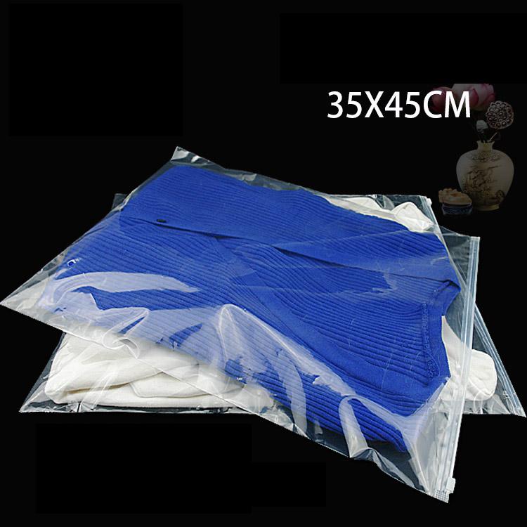 25pcs/многу-35*45см Три стилови ( Матирано/Заоблачено ) ЈП пластични патент торба Облека складирање торба Облека торба