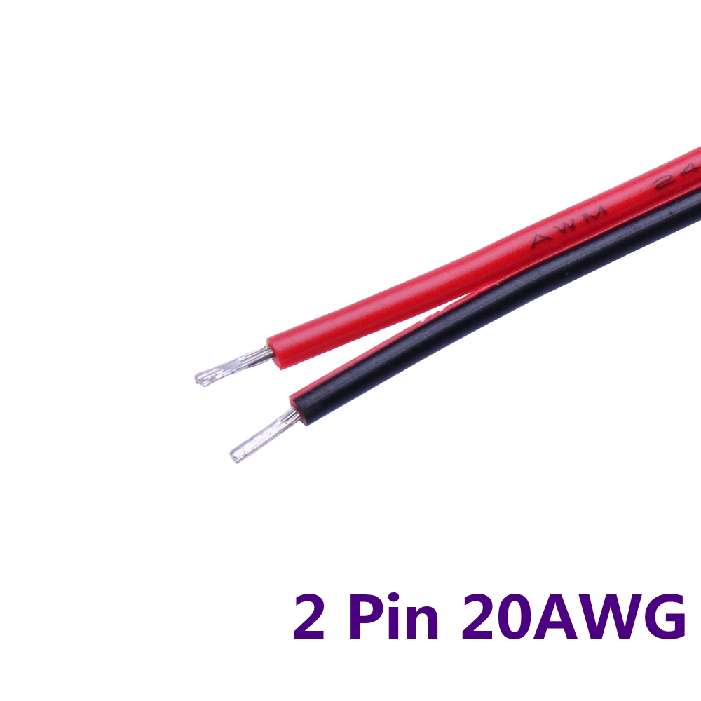 15cm 2pin 3pin 4pin 5pin Wire Кабел 22AWG 20AWG 18AWG се Прошири Бакар Електронски Жица за LED Лента Светлина RGB RGBW
