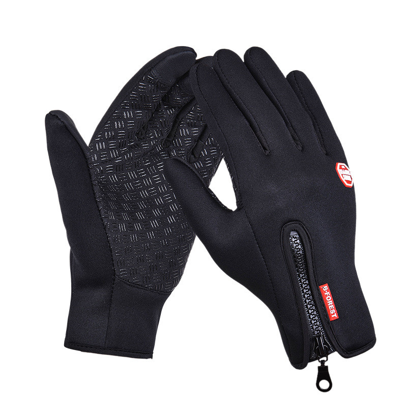 LUCYLEYTE Големина S M L XL 6 бои Нова високо квалитетни спортски windproof скијачки ракавици и сите прст спортски ракавици