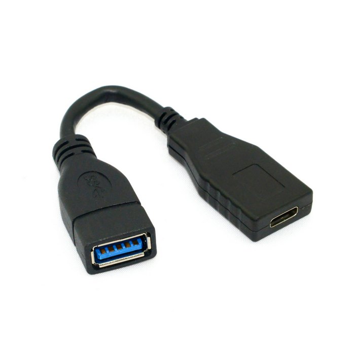 USB-C USB 3.1 Тип C Женски Женски OTG Кабелот за Податоци за Macbook Таблета Мобилен Телефон 10cm