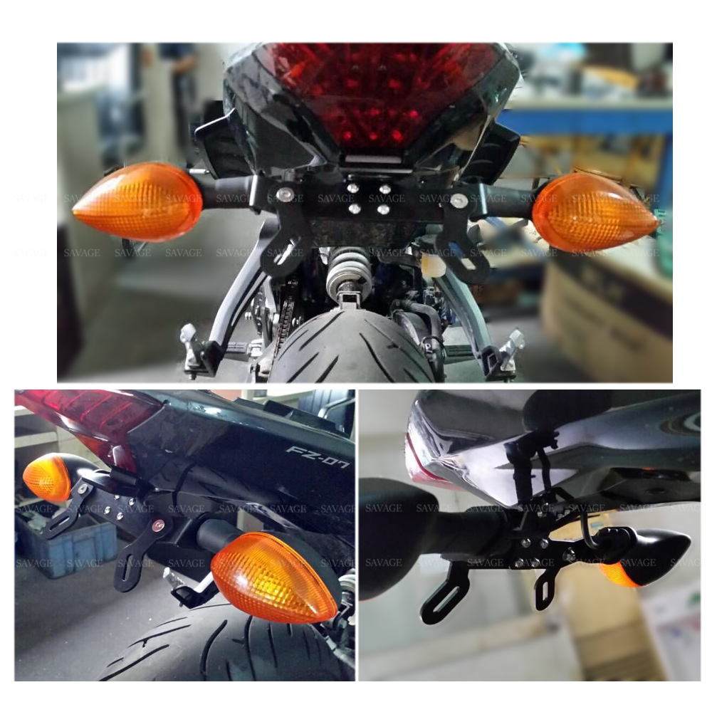 Табличка Носителот LED Светло За ЈАМАХА MT07 МТ-07 FZ-07 2014-2017 Мотоцикл Фендер Eliminator Регистрација Плоча Заградата