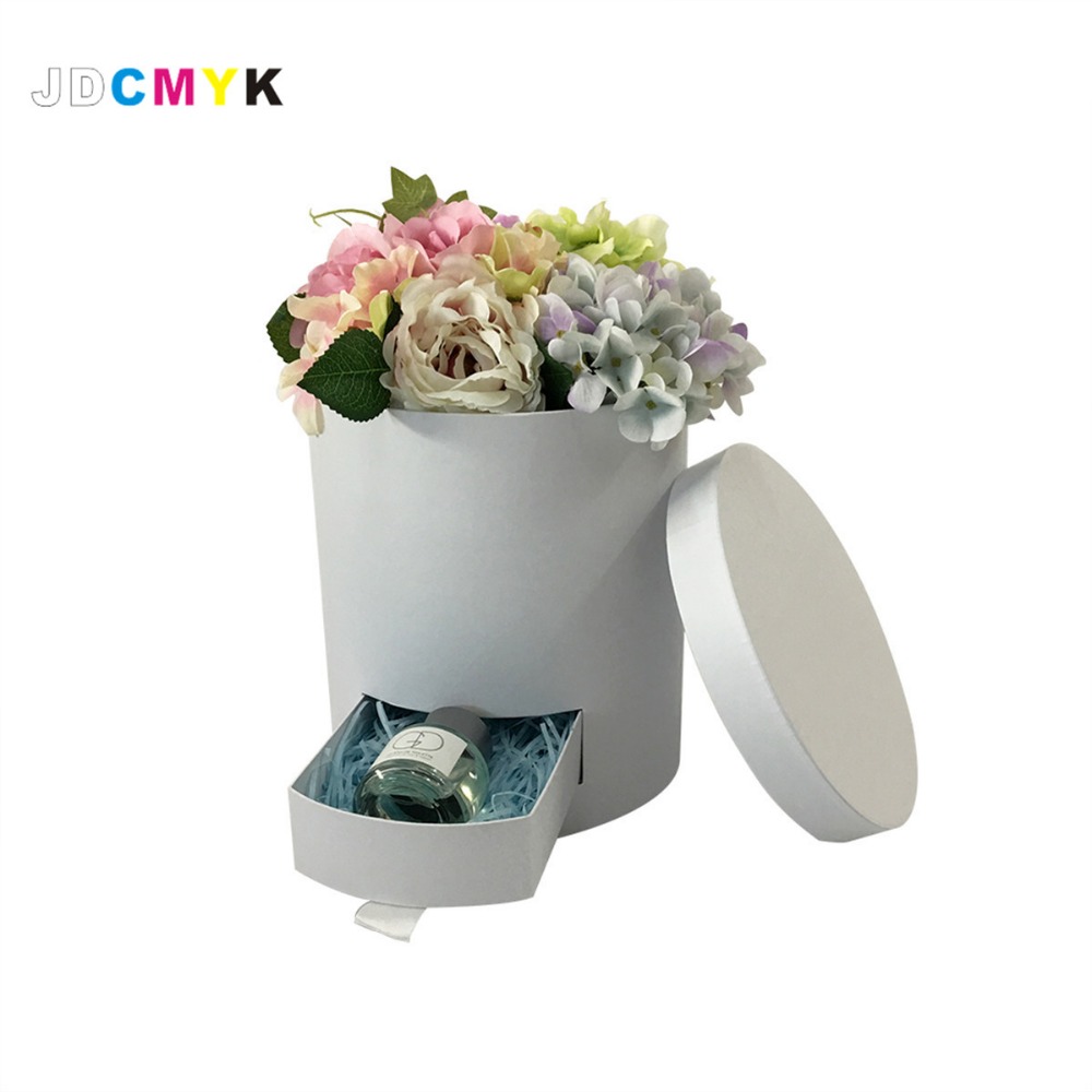 Уникатен дизајн цвеќарницата пакување Цвеќиња подарок кутија вклучуваат фиока свадба партија декорација чоколадо /бонбони