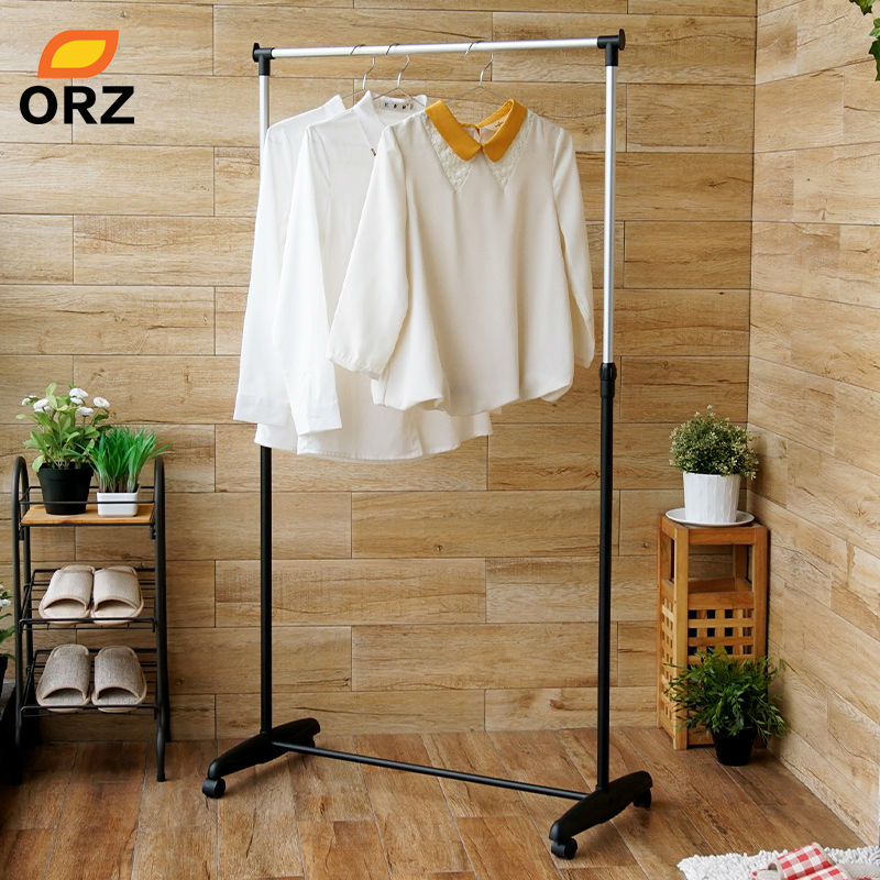ORZ Прилагодливи Облека Сушење Рек Железо Перење Организатор Закачалка Крпа Чевли се Облекува Облека Бар Тешки Виси Багажник